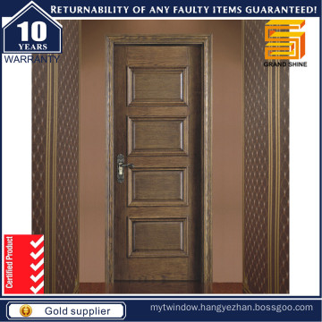 New Design MDF PVC Laminated Wood Doors Interior